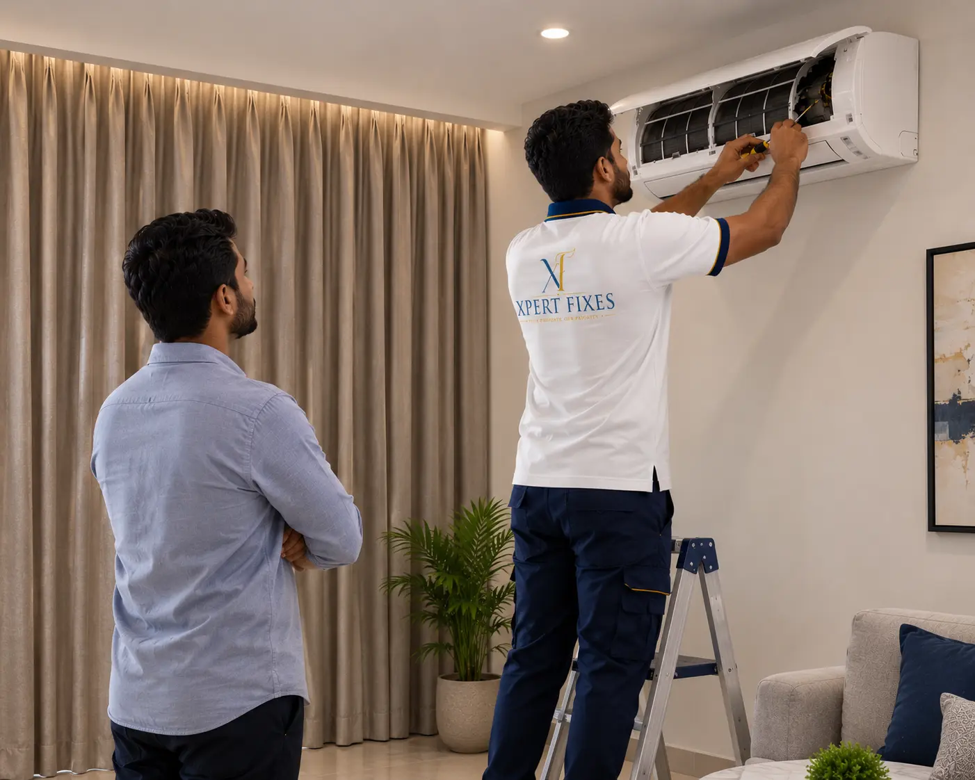 AC repair Dubai Sharjah technician XpertFixes