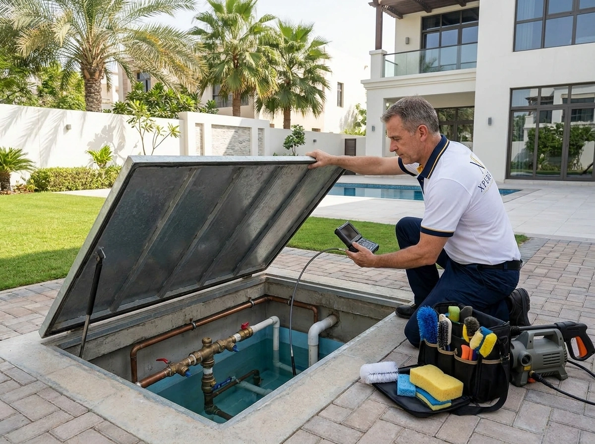 Water tank cleaning Dubai Sharjah XpertFixes